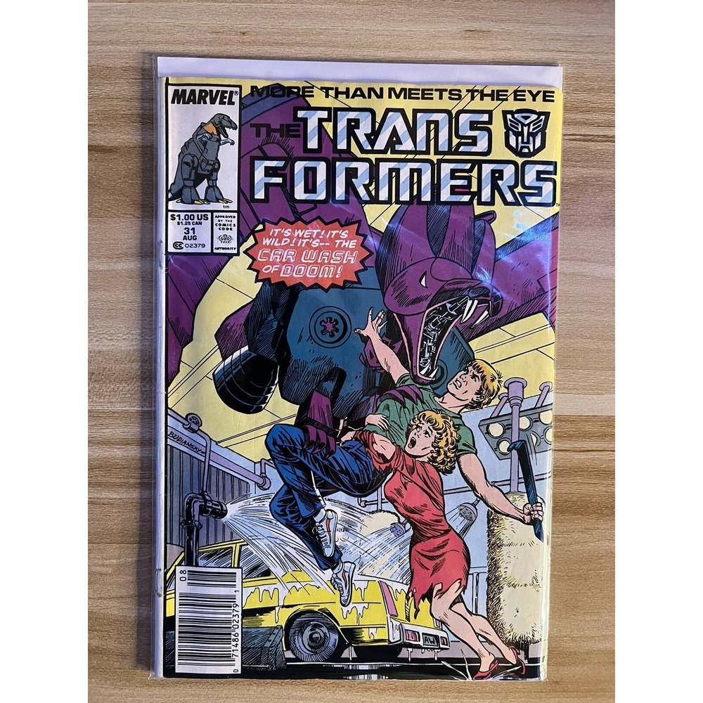 Transformers #31 (1987) Marvel Copper Age Comic Book Optimus Prime